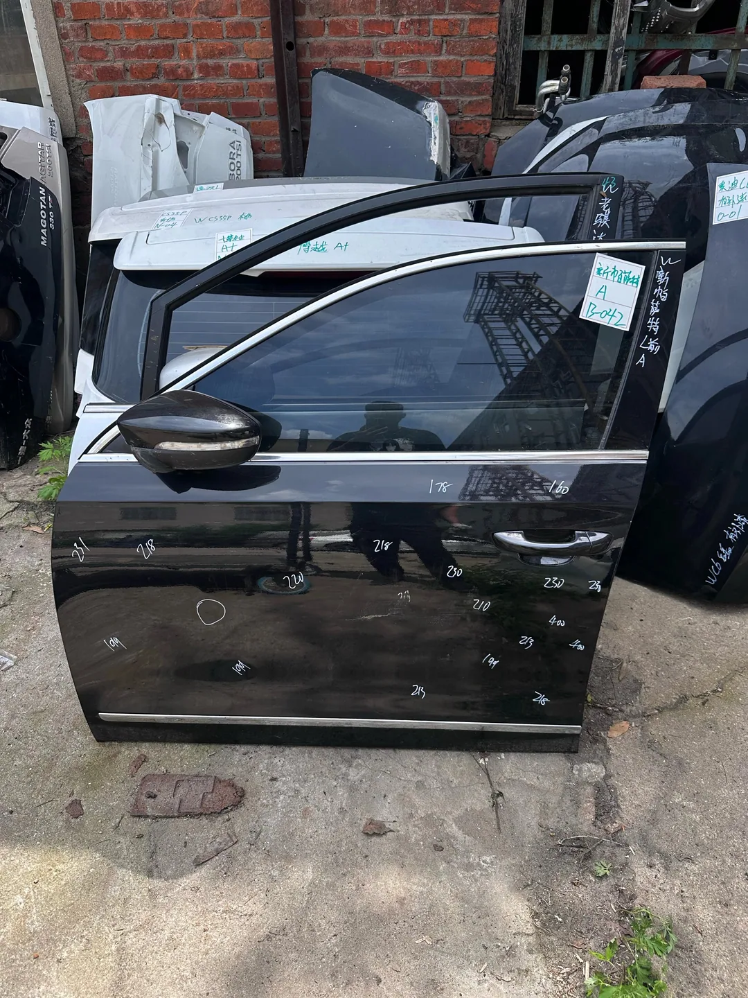 Passat · Modelo nuevo · Puerta delantera izquierda · repintado